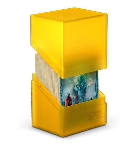 Ultimate Guard Boulder Deck Case (Deck Box) 80+ Standard Size Amber