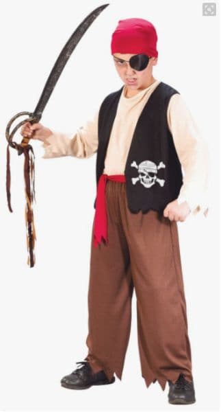 Halloween Custumes - Playful Pirate Kostuum M