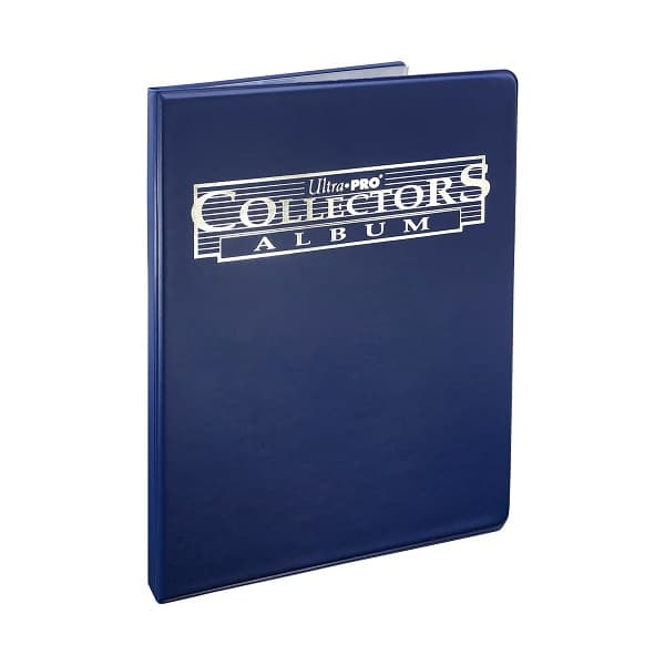 Mappe - Ultra Pro 9x10 Collectors Album - 9-Pocket (Holder 180 kort) - Cobalt (Blue/Blå) #15865