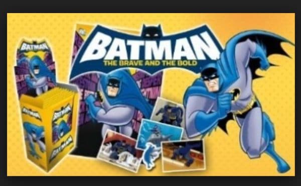 Batman: The Brave and The Bold Sticker Booster Pack - 5 Klistermærker *Crazy tilbud*