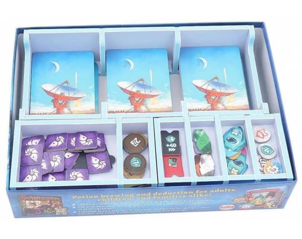 Folded Space - Board Game Insert: SETI Space Agencies