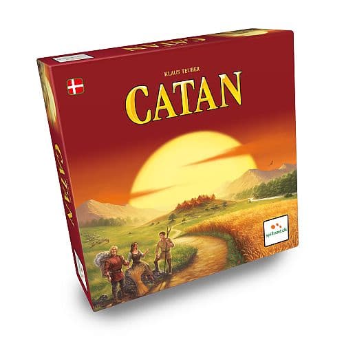 Catan - Grundspil (Dansk 5th Edition, Opdateret 2017) (Settlers)