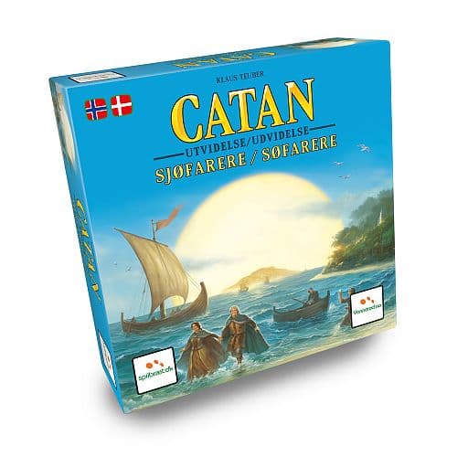 Catan: Søfarere - Expansion/Udvidelse (Dansk 5th Edition, Opdateret 2017) (Settlers)