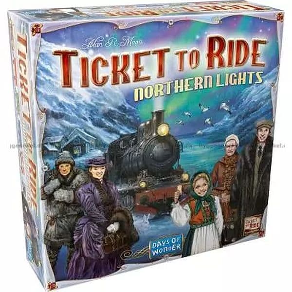 Ticket To Ride - Dansk Grundspil - Northern Lights (Skandinavisk Version)