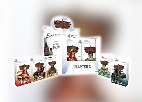 Flesh and Blood TCG: Silver Age - Chapter 3: Deck Display (10 Decks)
