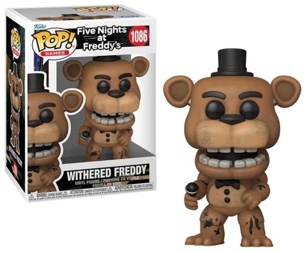 Funko pop: Five Nights at Freddy's - Withered Freddy #1086 - Vinyl Figure 9cm