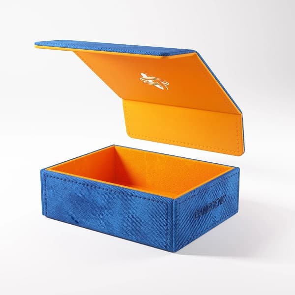 Gamegenic - Deck Box: Token Keep (Counter/Token Storage & Dice Tray) - Blue (Blå)/Orange