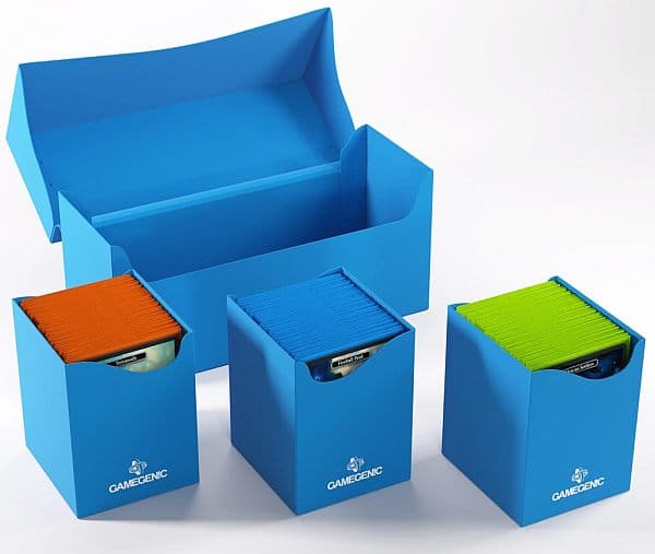Gamegenic - Deck Box: Triple Deck Holder 300+ XL - Blue (Blå)