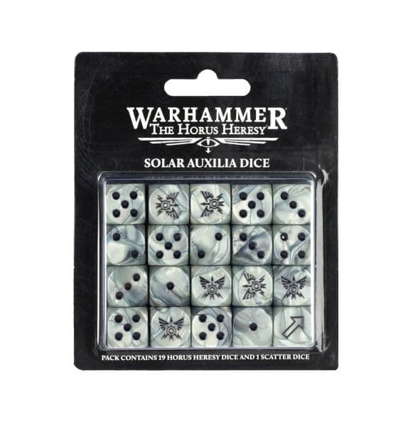 Dice (Terninger) - The Horus Heresy: Solar Auxilia Dice (19d6 + Scatter Die) - 99223005001