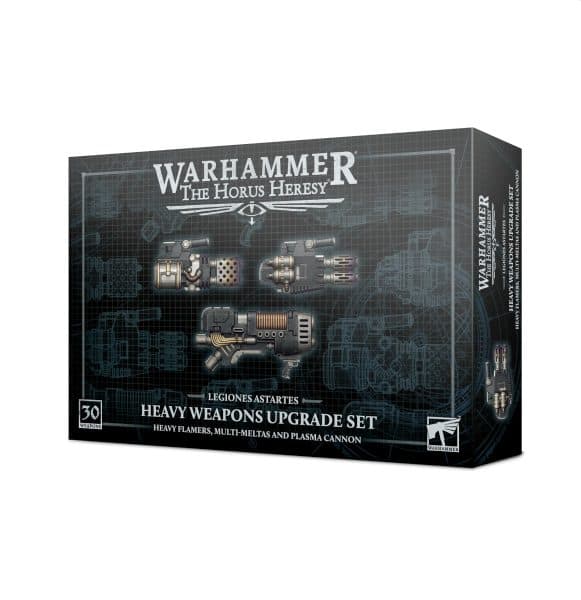 Legiones Astartes - Heavy Weapons Upgrade Set: Heavy Flamers, Multi-meltas and Plasma Cannon (The Horus Heresy) - 99123001010