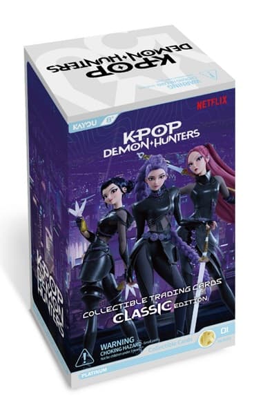 Kayou KPop Demon Hunters Collectable Cards - Series 1-A (Classic Edition) Blister - Booster Display (Box med 12 Packs)