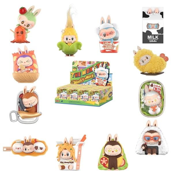 Labubu: The Monsters - Wacky Mart Series - Figures Blindbox