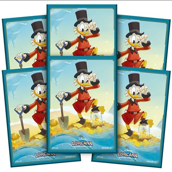 65 lommer! Disney Lorcana TCG: Set 03 - Into the Inklands: Scrooge McDuck - Deck Protector Sleeves