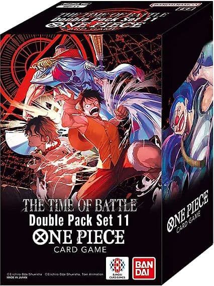 One Piece Card Game: OP16: The Time of Battle - DP11 Double Pack Set (2 Boosters)