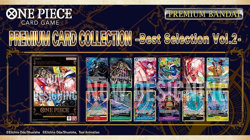 One Piece Card Game: Premium Card Collection - Best Selection Vol. 2 (12 Cards & Booklet)