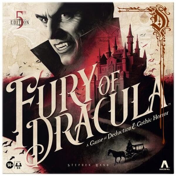 Fury of Dracula (Fifth Edition) - Board Game