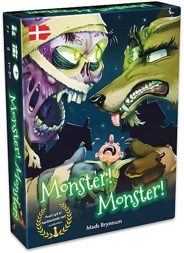 Monster! Monster! (Dansk) - Board Game