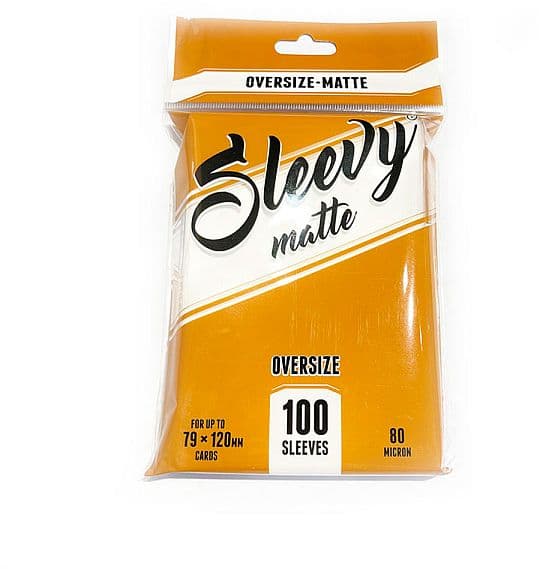 Sleevy - Oversize Sleeves - 79x120 mm: Matte (100 Kortlommer)