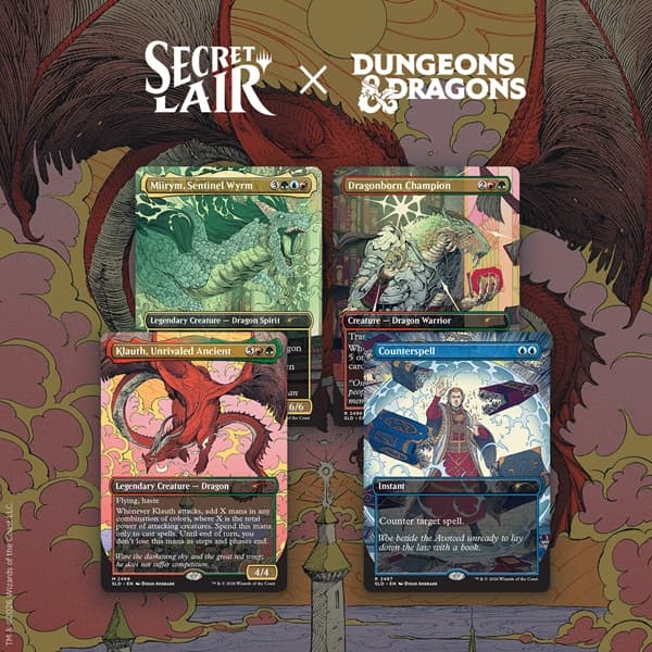 Secret Lair Drop Series (2026): Roll for Initiative Superdrop: Secret Lair x Dungeons & Dragons: Whispers in Candlekeep (Regular)