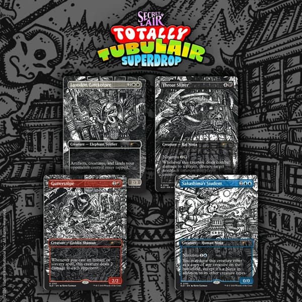 Secret Lair Drop Series (2026): Totally TubuLair Superdrop: Secret Lair x Teenage Mutant Ninja Turtles: Featuring: Kevin Eastman (Inks) (Regular)