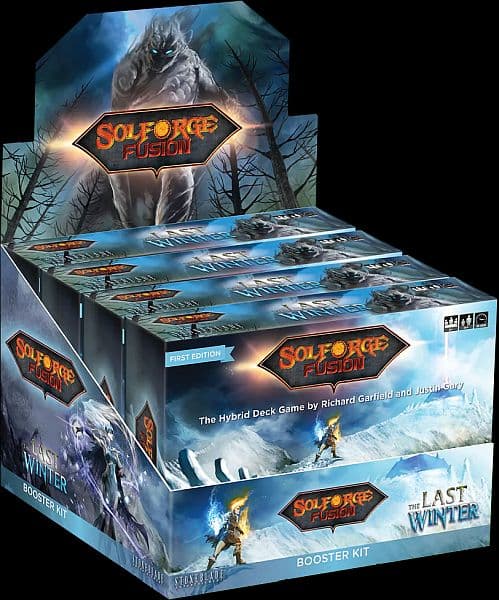 SolForge Fusion Hybrid Deck Game: The Last Winter - Booster Kit Display (4 Kits)