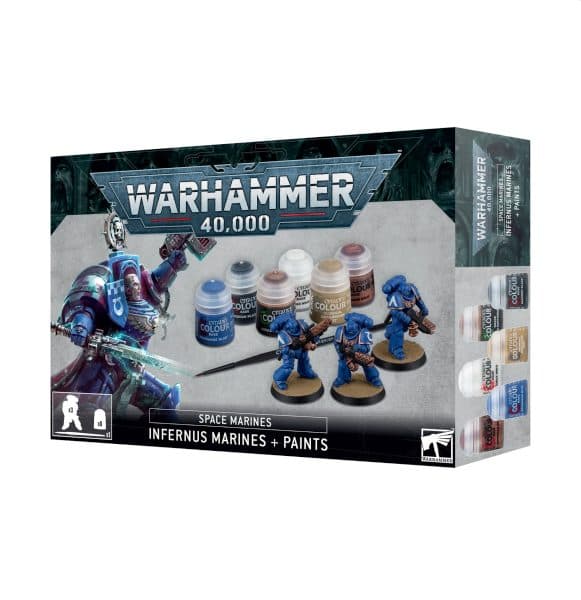 Citadel Space Marines: Infernus Marines + Paint Set - 53170101001