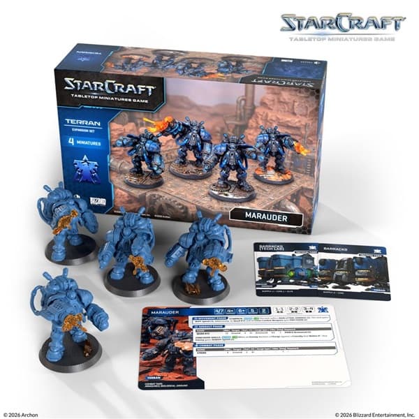 StarCraft: The Miniatures Game - Terran: Marauder - Expansion Set