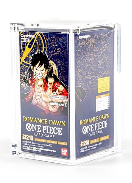 The Acrylic Box - Acrylic Display Case (Akrylkasse) - One Piece (OP01 - OP03) - Japanese Booster Display