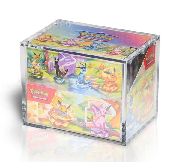 The Acrylic Box - Acrylic Display Case (Akrylkasse) - Pokémon Mini Tin (8 Tins)