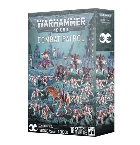 Combat Patrol: Tyranids: Tyranid Assault Brood (2025) - Begynderbox - 99120106081