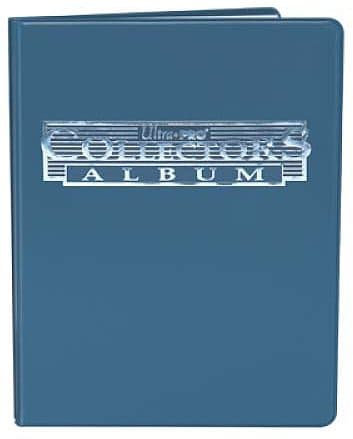 Mappe - Ultra Pro 9x10 Collectors Album - 9-Pocket (Holder 180 kort) - Blue (Blå) #81367