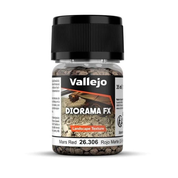 Vallejo - Diorama Effects: Landscape Textures - Mars Red (35 ml.)