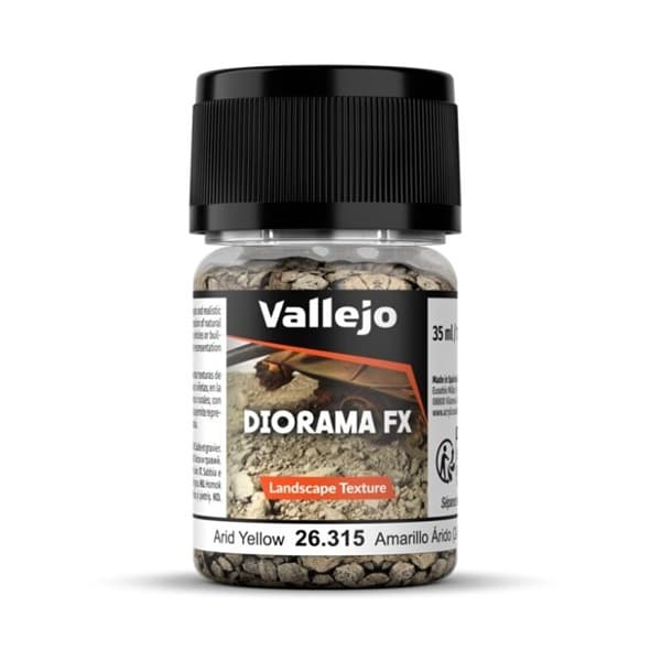 Vallejo - Diorama Effects: Landscape Textures - Arid Yellow (35 ml.)