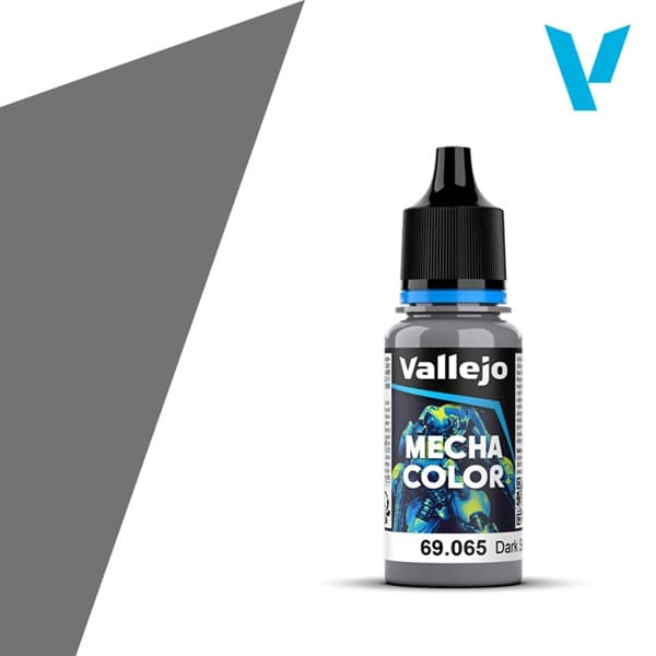 Vallejo - Mecha Airbrush Color: Metallic - Dark Steel - 18ml