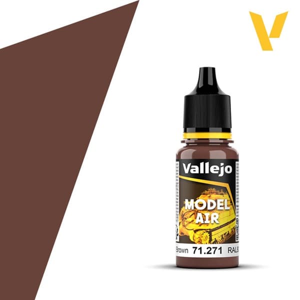 Vallejo Maling - Model Air: German Red Brown RAL8012 - 17ml