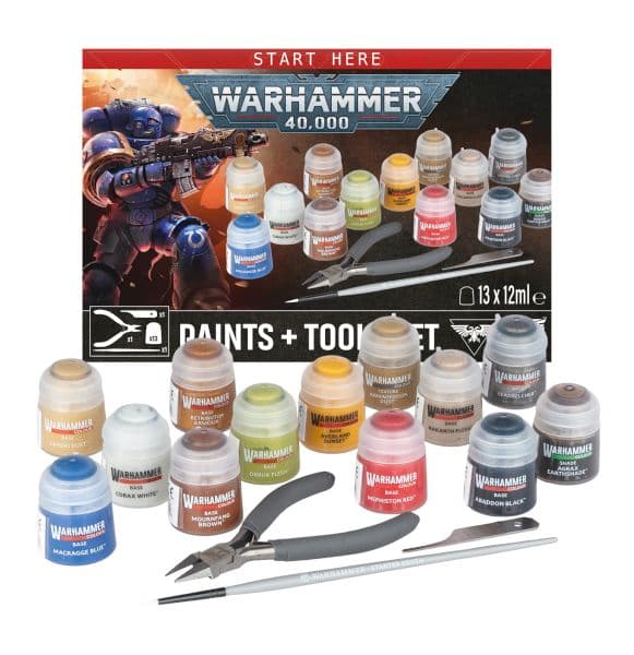 Citadel Warhammer 40,000 - Paints + Tools Set (2026)