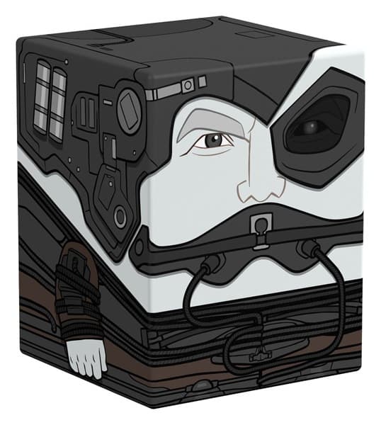 Ultimate Guard Squaroes Boulder Deck Case (Deck Box) 100+ Standard Size: Star Trek: The Next Generation - Borg Drone