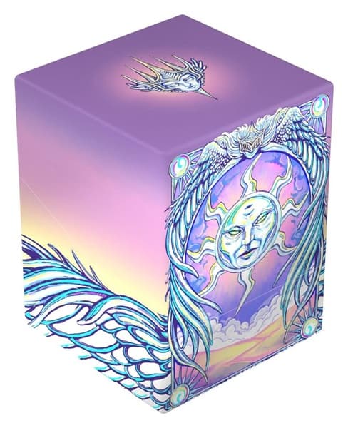 Ultimate Guard Boulder Deck Case (Deck Box) 100+ Standard Size: Magic: The Gathering - Mana Token - Plains