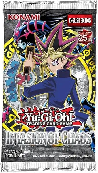 Yu-Gi-Oh! Invasion of Chaos 25th Anniversary Booster Pack