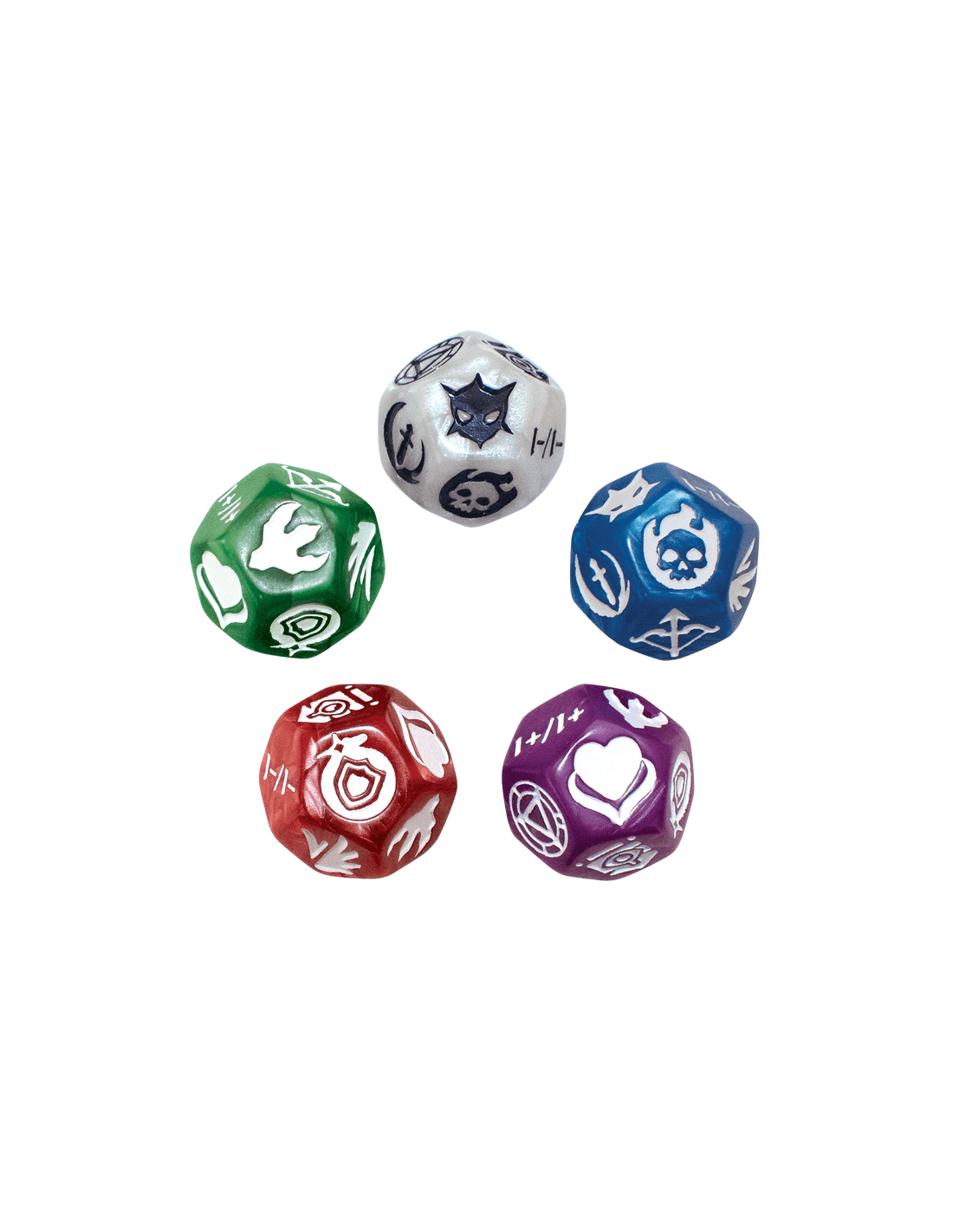 12-sided Keyword Counters til MTG - 5stk - Ultrapro