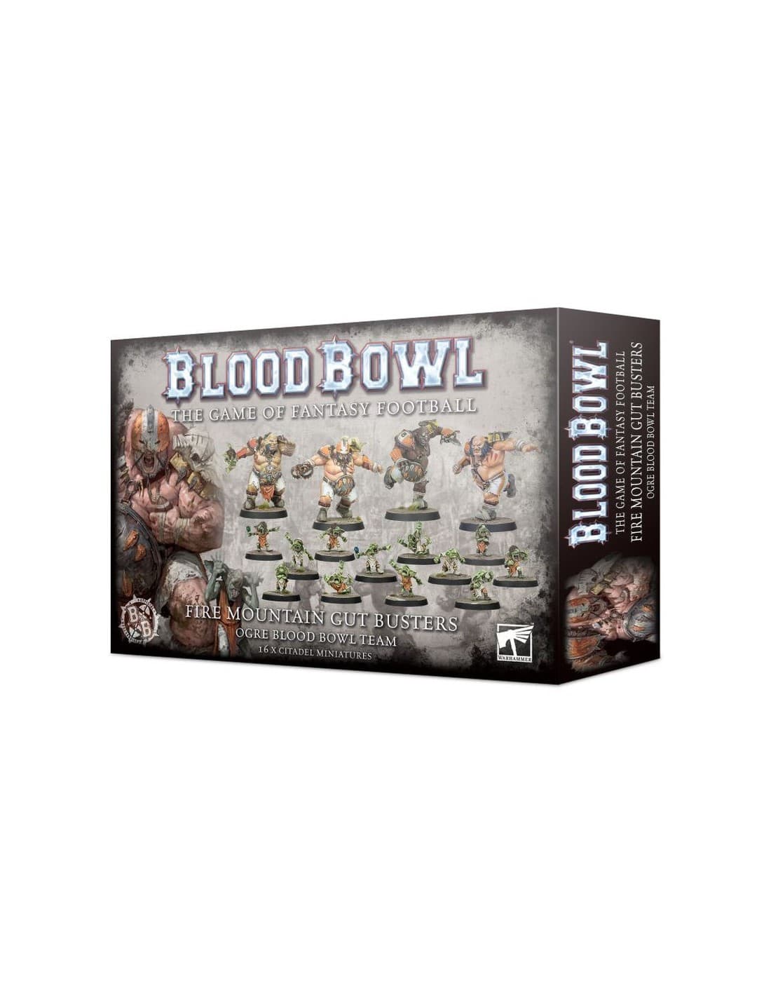 Ogre Blood Bowl Team - The Fire Mountain Gut-Busters - Games Workshop