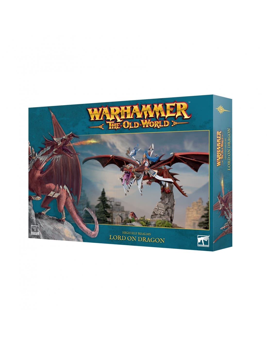 Lord on Dragon - High Elf Realms - Warhammer: The Old World - Games Workshop