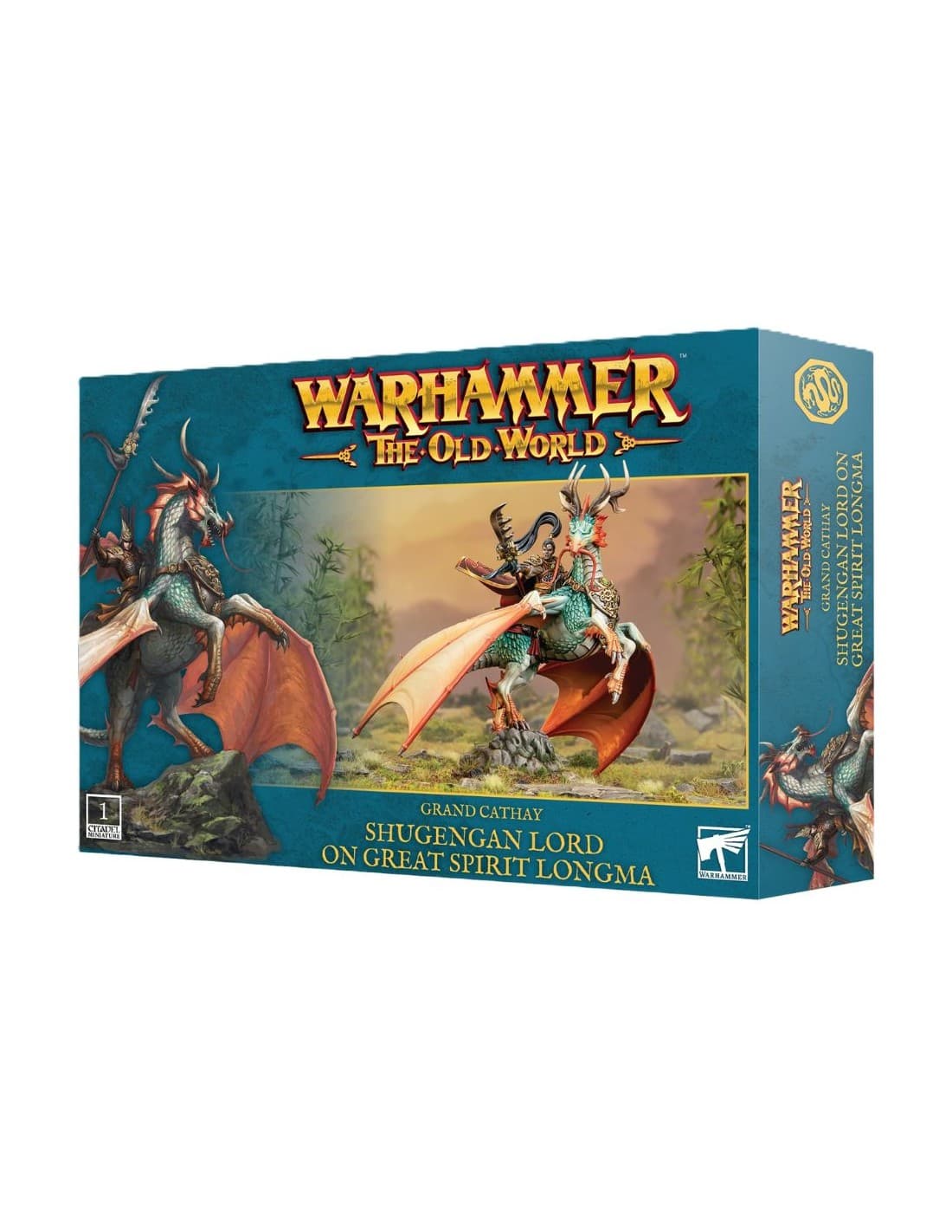 Shugengan Lord on Great Spirit Longma- Grand Cathay - Warhammer: The Old World - Games Workshop