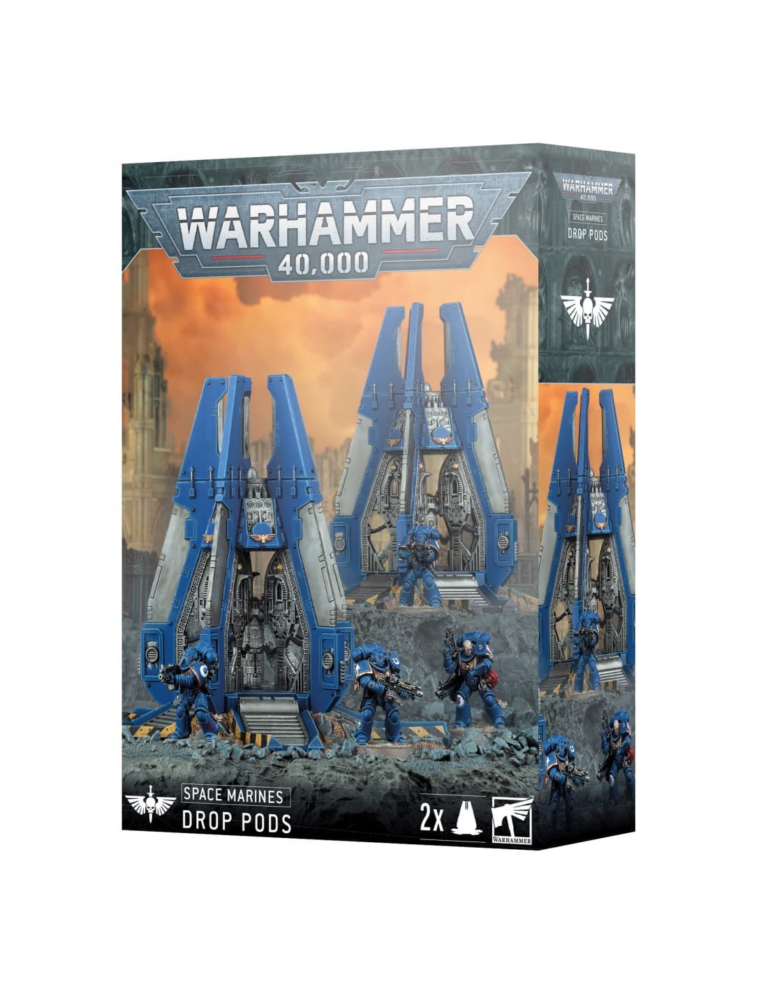 Drop Pods - Space Marines - Warhammer 40.000 - Games Workshop