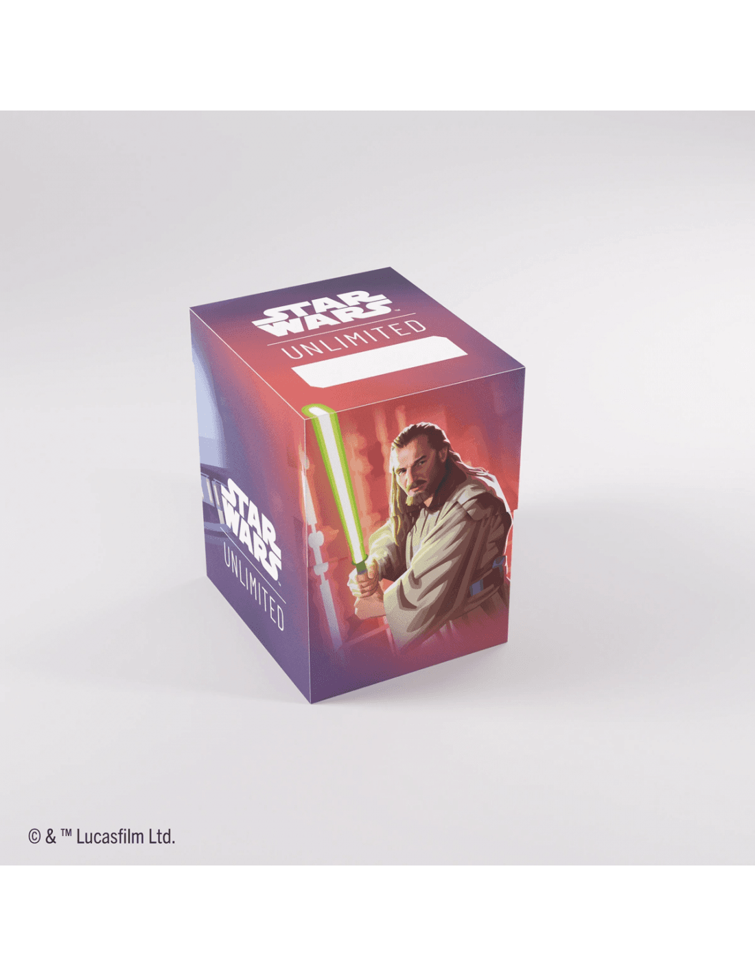 Qui-Gon Jinn Soft Crate - Deck boks - Star Wars Unlimited - Gamegenic
