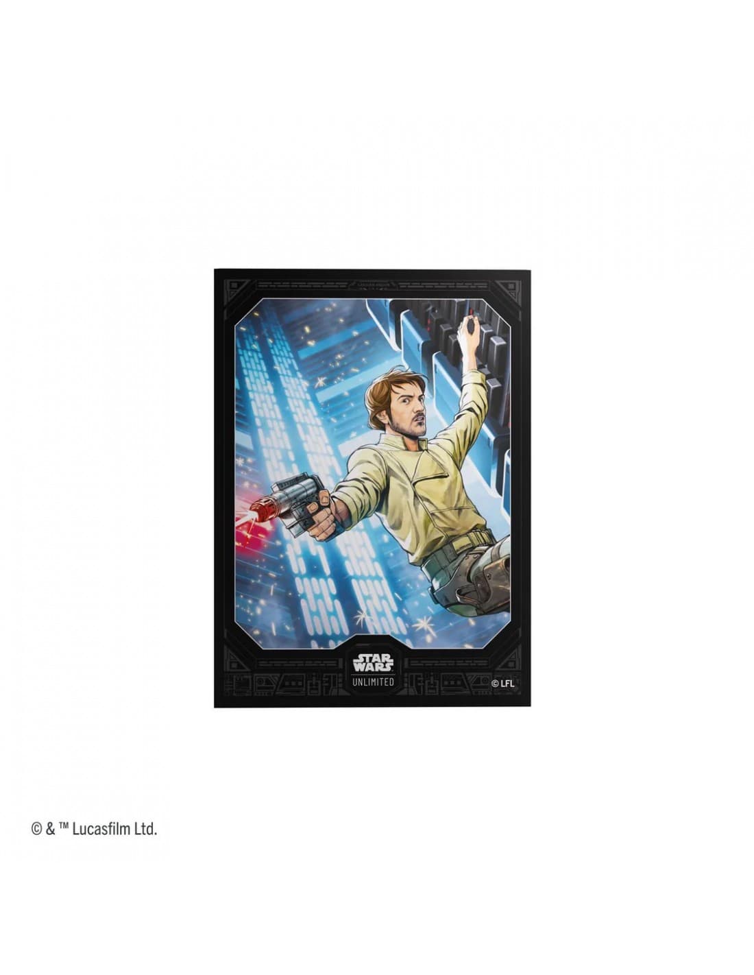 Cassian Andor - Art Sleeves 60 stk - Plastiklommer - Star Wars Unlimited - Gamegenic