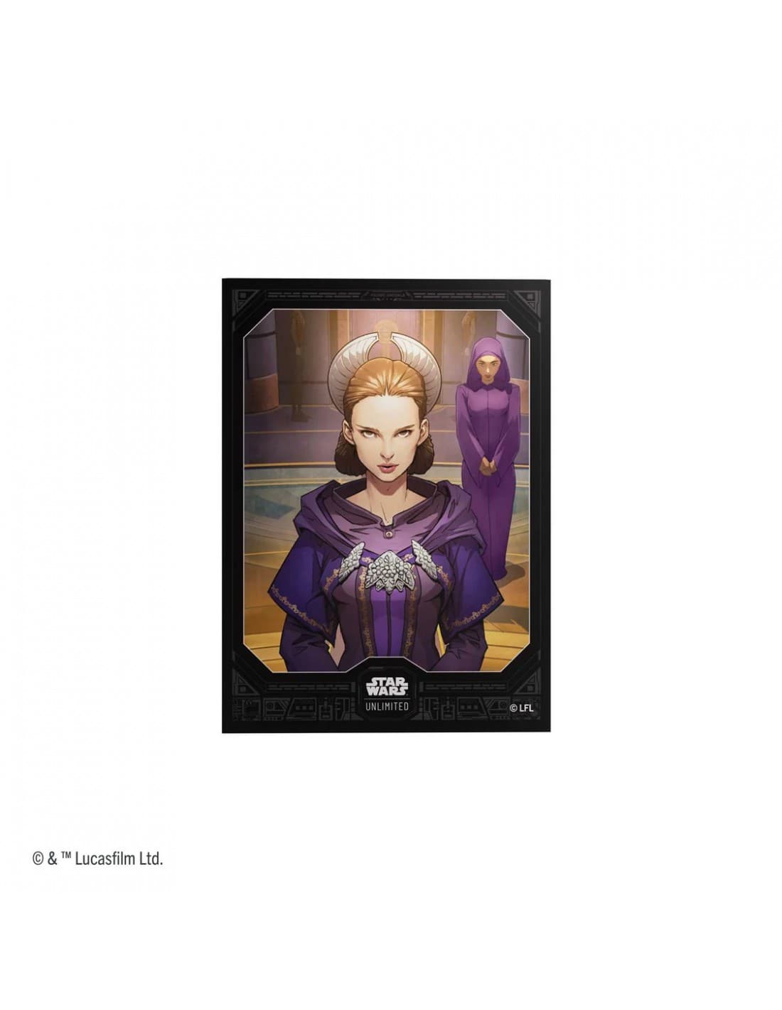 Padme Amidala - Art Sleeves 60 stk - Plastiklommer - Star Wars Unlimited - Gamegenic