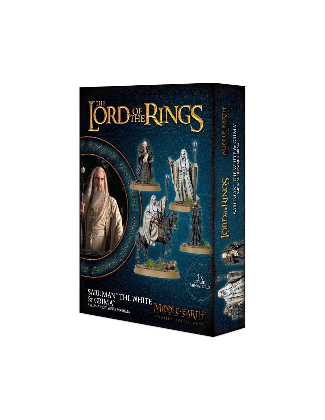 Saruman The White & Grima - Middle Earth Strategy Battle Game - Games Workshop