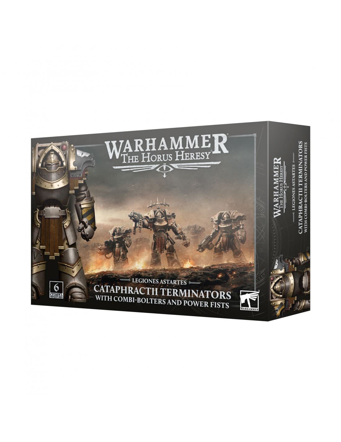 Cataphractii Terminators With Combi-Bolters and Power Fists - Legiones Astartes - The Horus Heresy - Games Workshop