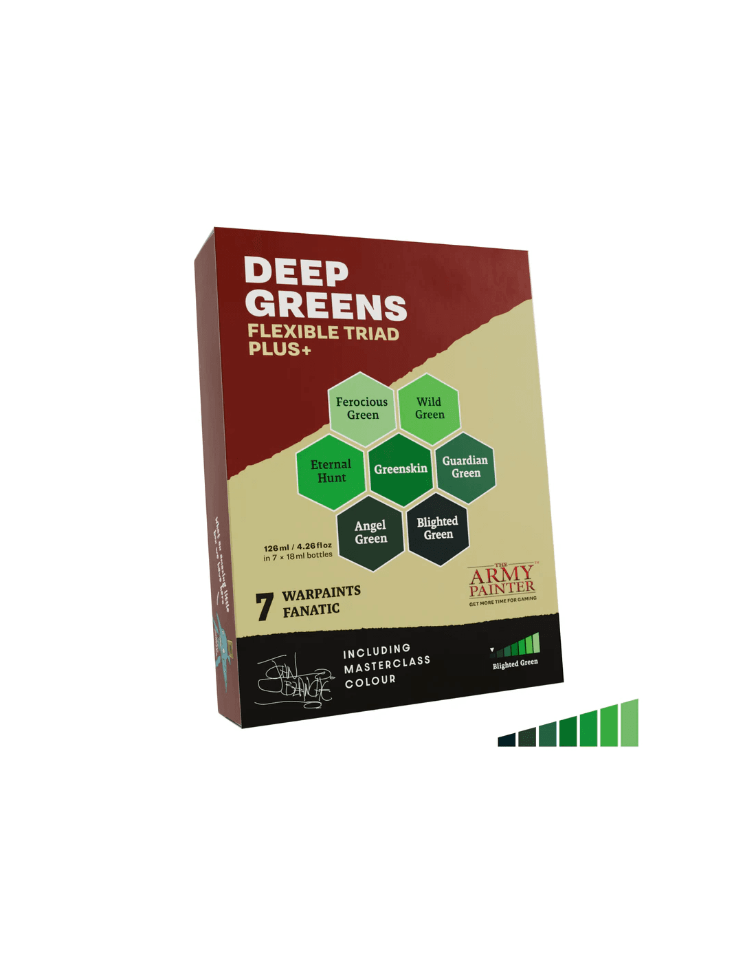 Deep Greens - Flexible Triad Plus+ - The Army Painter